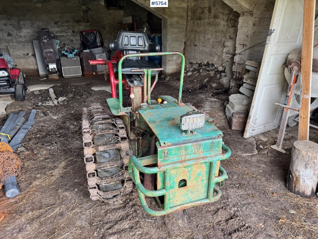 Ca. 1960 Agria Drabant with Winch - Τρακτέρ: φωτογραφία 2 Ca. 1960 Agria Drabant with Winch - Τρακτέρ: φωτογραφία 2