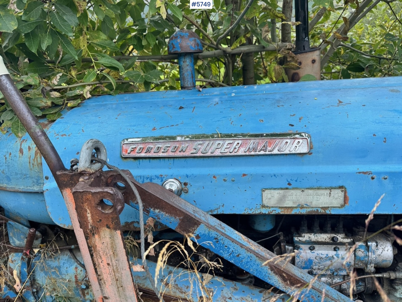 Ca. 1961 Fordson Super Major 4×2 Tractor w/ Bucket - Τρακτέρ: φωτογραφία 5 Ca. 1961 Fordson Super Major 4×2 Tractor w/ Bucket - Τρακτέρ: φωτογραφία 5