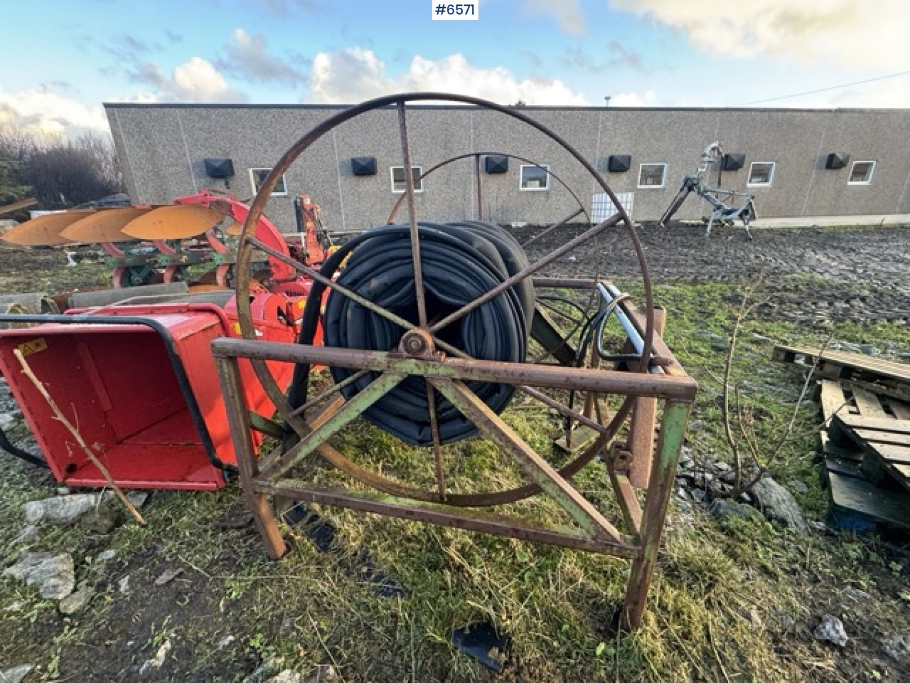 Cable drum - Εξοπλισμού κατασκευών: φωτογραφία 3 Cable drum - Εξοπλισμού κατασκευών: φωτογραφία 3