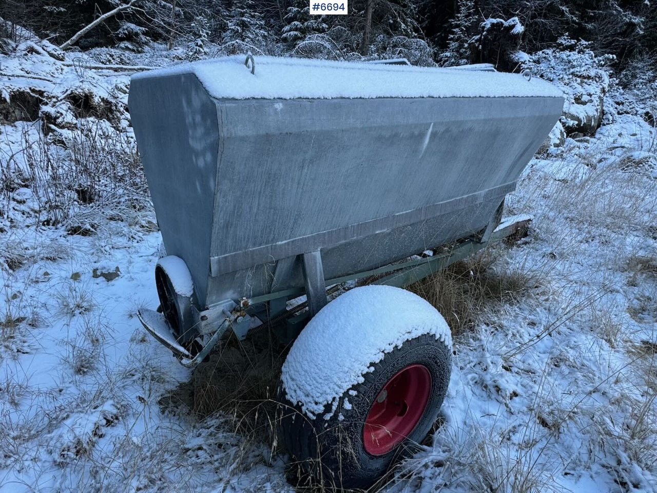 Doff X25 Manure spreader - Κοπροδιανομέας: φωτογραφία 2 Doff X25 Manure spreader - Κοπροδιανομέας: φωτογραφία 2