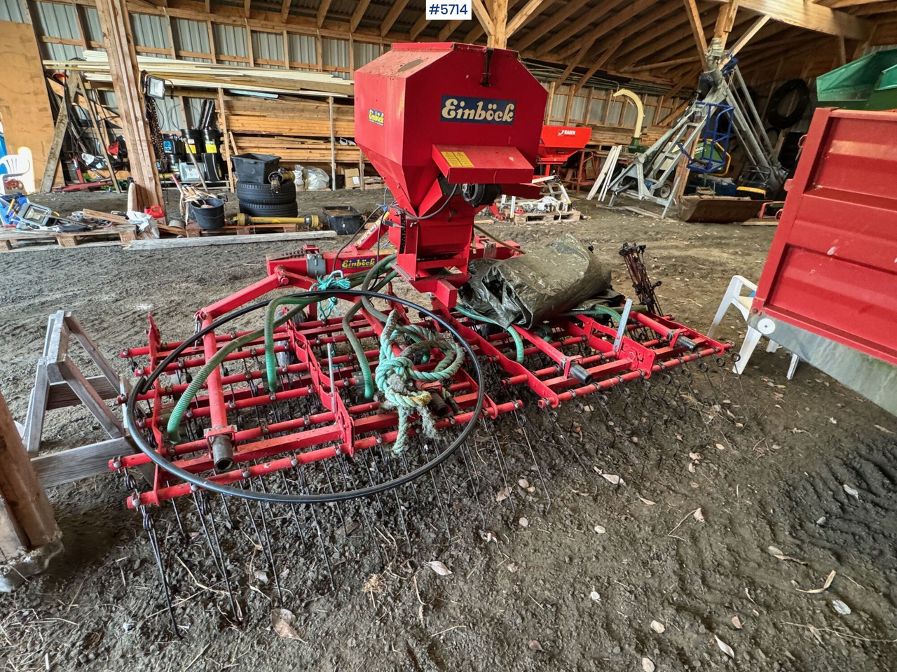 Einböck direct seed drill - Σπαρτική με σβάρνα: φωτογραφία 1 Einböck direct seed drill - Σπαρτική με σβάρνα: φωτογραφία 1