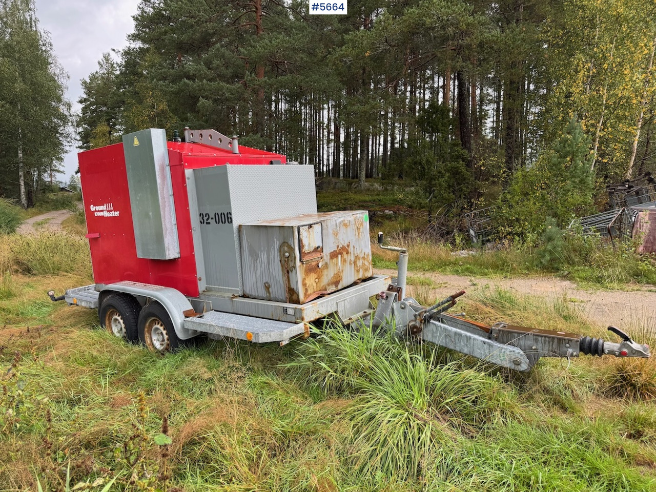 Ground Heater E‑700M (Trailer‑Mounted) - Κοινοτικο όχημα/ Ειδικό όχημα: φωτογραφία 3 Ground Heater E‑700M (Trailer‑Mounted) - Κοινοτικο όχημα/ Ειδικό όχημα: φωτογραφία 3