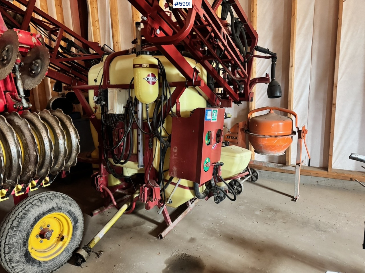 Hardi Åkersprøyte. 21 w booms. - Ψεκαστικό: φωτογραφία 1 Hardi Åkersprøyte. 21 w booms. - Ψεκαστικό: φωτογραφία 1