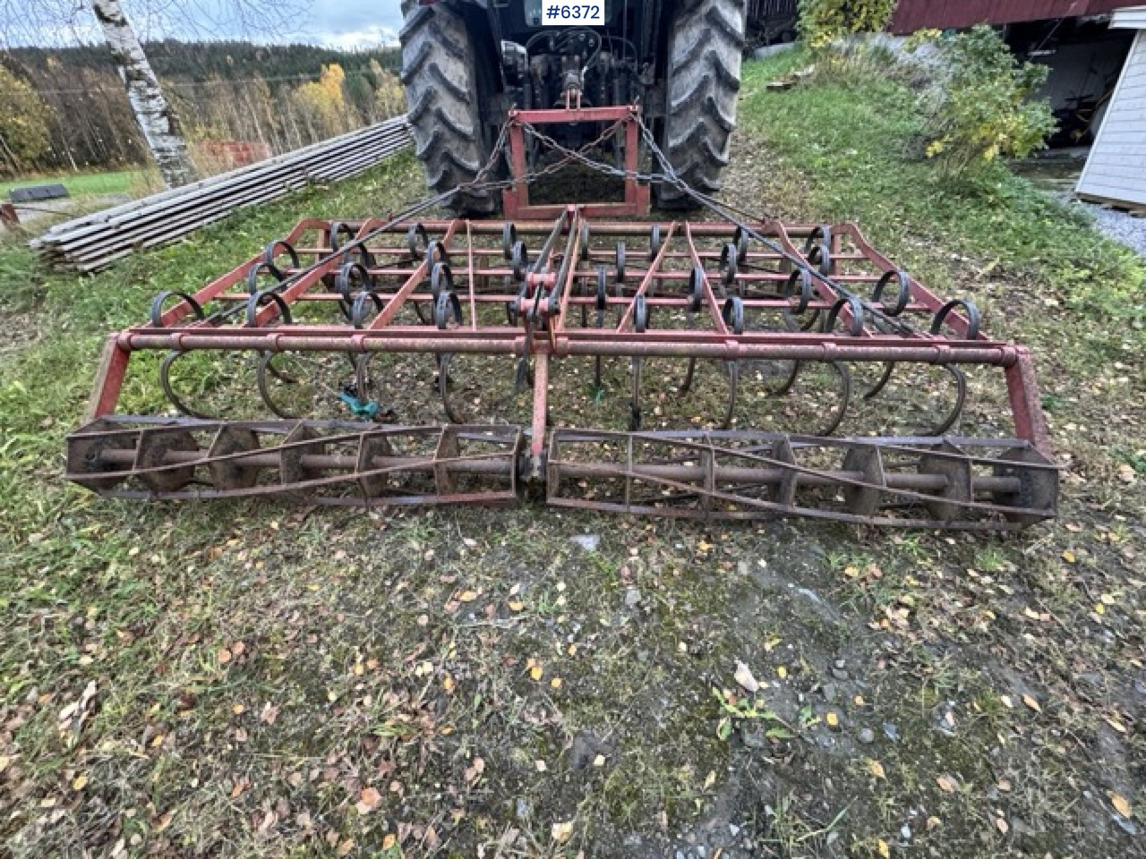 Harrow with packer roller - Μηχανή οργώματος: φωτογραφία 1 Harrow with packer roller - Μηχανή οργώματος: φωτογραφία 1