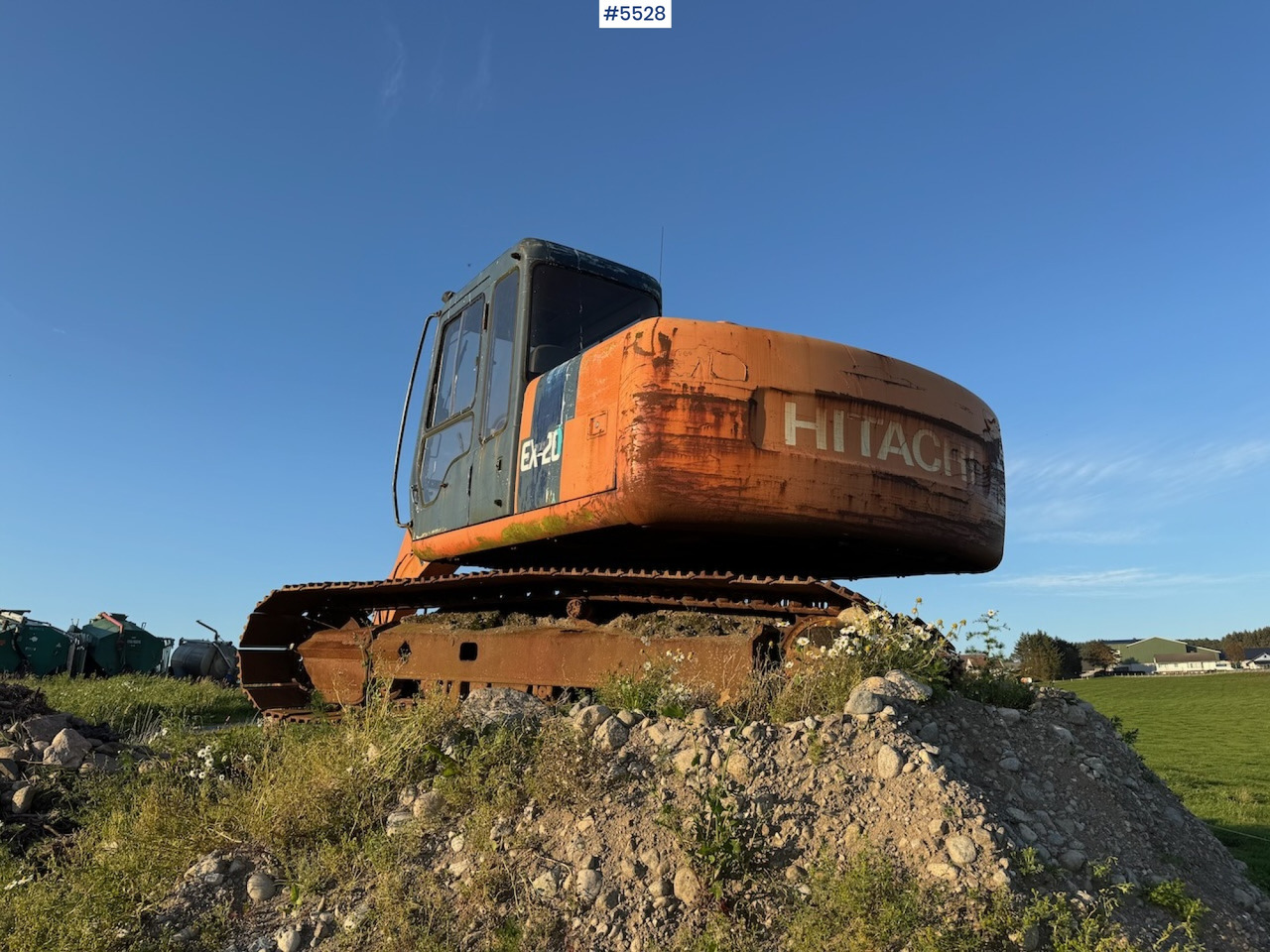 Hitachi EX 120-2. - Εκσκαφέας: φωτογραφία 4 Hitachi EX 120-2. - Εκσκαφέας: φωτογραφία 4