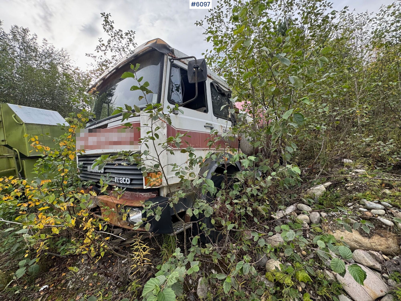 Iveco 256 M 19 FL (Magirus-Deutz) concrete truck. Partially a repair project. - Μπετονιέρα φορτηγό: φωτογραφία 1 Iveco 256 M 19 FL (Magirus-Deutz) concrete truck. Partially a repair project. - Μπετονιέρα φορτηγό: φωτογραφία 1