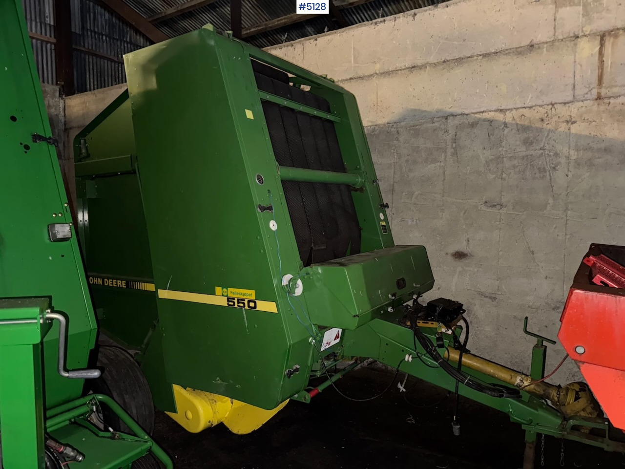 John Deere 550 Round Baler - Σανού και κτηνοτροφικά μηχανήματα: φωτογραφία 5 John Deere 550 Round Baler - Σανού και κτηνοτροφικά μηχανήματα: φωτογραφία 5