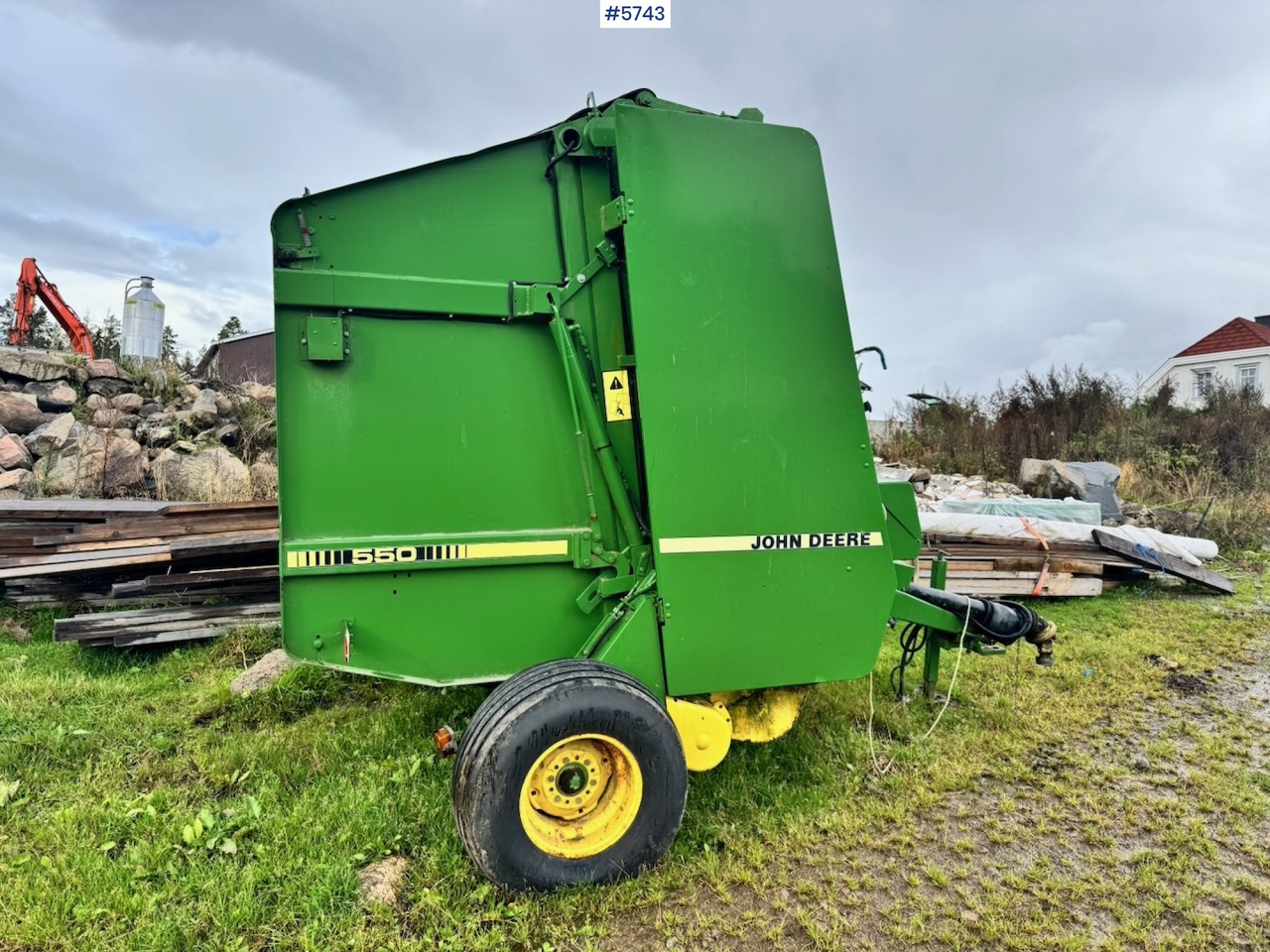 John Deere 550 Round Baler. - Σανού και κτηνοτροφικά μηχανήματα: φωτογραφία 5 John Deere 550 Round Baler. - Σανού και κτηνοτροφικά μηχανήματα: φωτογραφία 5