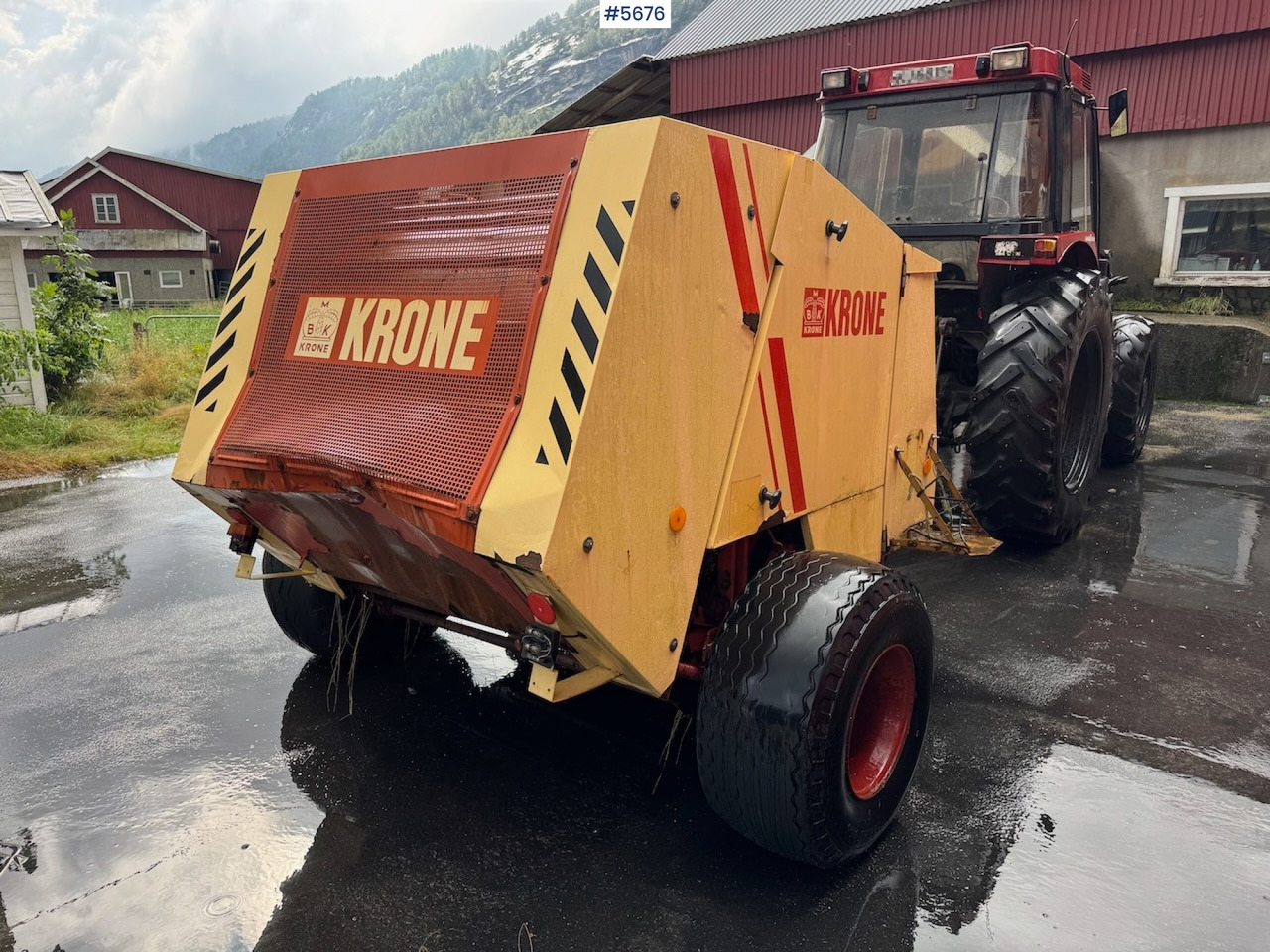 Krone KR 125 Round Baler - Σανού και κτηνοτροφικά μηχανήματα: φωτογραφία 3 Krone KR 125 Round Baler - Σανού και κτηνοτροφικά μηχανήματα: φωτογραφία 3