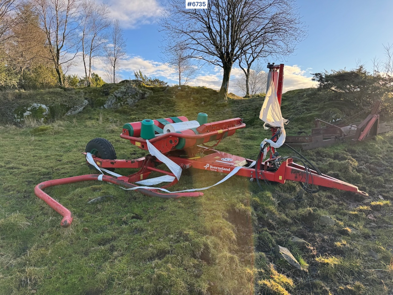 Kverneland Taarup 7335 Round Bale Wrapper - Σανού και κτηνοτροφικά μηχανήματα: φωτογραφία 5 Kverneland Taarup 7335 Round Bale Wrapper - Σανού και κτηνοτροφικά μηχανήματα: φωτογραφία 5