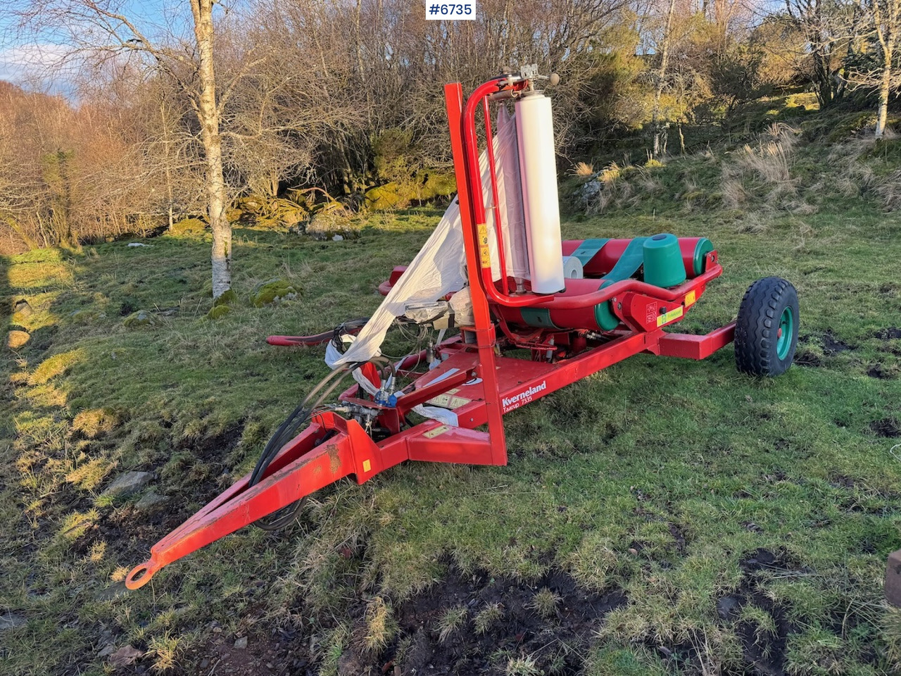 Kverneland Taarup 7335 Round Bale Wrapper - Σανού και κτηνοτροφικά μηχανήματα: φωτογραφία 3 Kverneland Taarup 7335 Round Bale Wrapper - Σανού και κτηνοτροφικά μηχανήματα: φωτογραφία 3