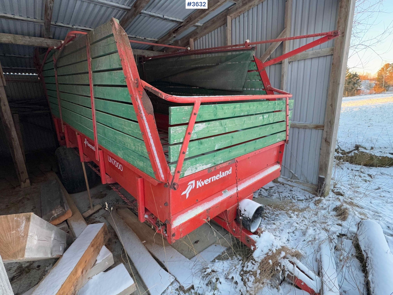 Kverneland UN7000 unloading trailer - Σανού και κτηνοτροφικά μηχανήματα: φωτογραφία 5 Kverneland UN7000 unloading trailer - Σανού και κτηνοτροφικά μηχανήματα: φωτογραφία 5