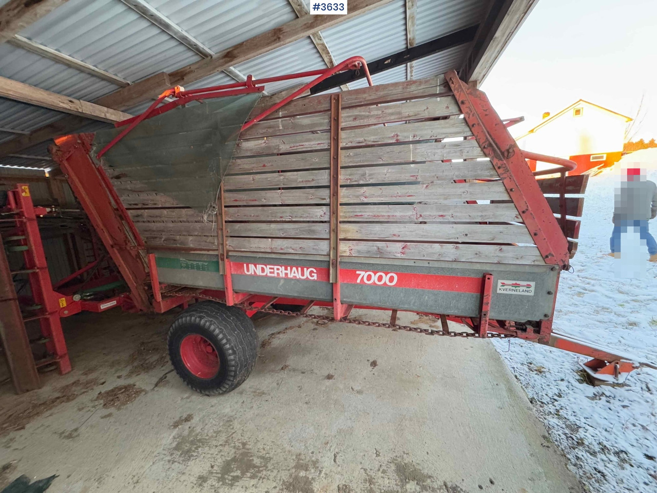 Kverneland UN7000 unloading trailer - Σανού και κτηνοτροφικά μηχανήματα: φωτογραφία 4 Kverneland UN7000 unloading trailer - Σανού και κτηνοτροφικά μηχανήματα: φωτογραφία 4