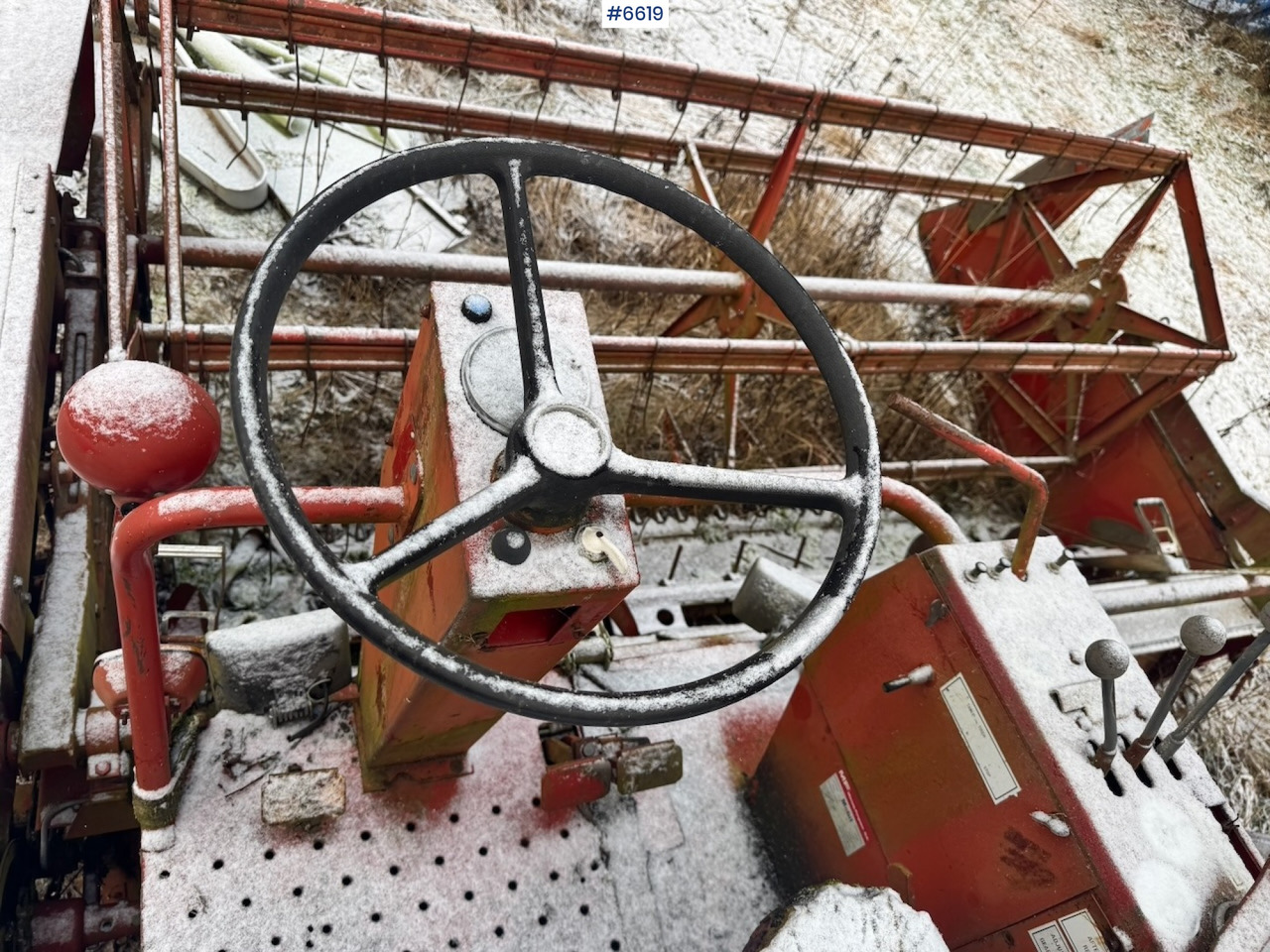 Θεριζοαλωνιστική μηχανή Massey Ferguson 487 Combine Harvester.: φωτογραφία 11 Θεριζοαλωνιστική μηχανή Massey Ferguson 487 Combine Harvester.: φωτογραφία 11