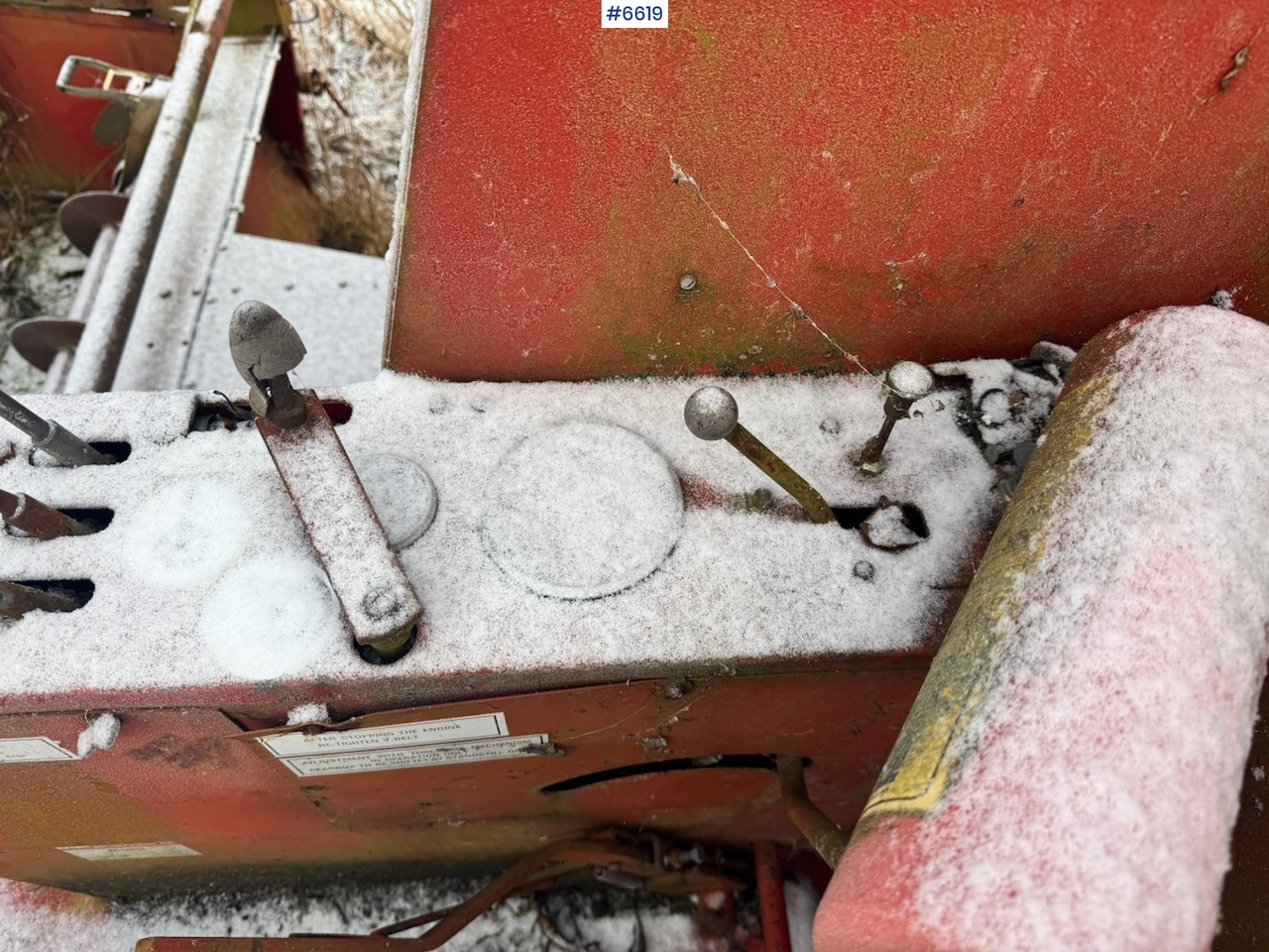 Θεριζοαλωνιστική μηχανή Massey Ferguson 487 Combine Harvester.: φωτογραφία 16 Θεριζοαλωνιστική μηχανή Massey Ferguson 487 Combine Harvester.: φωτογραφία 16