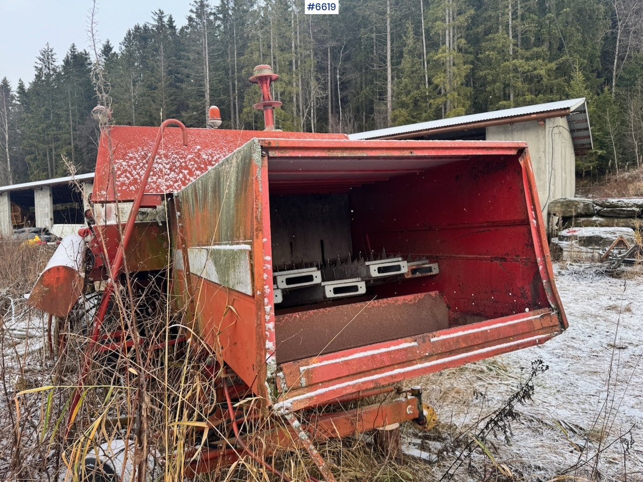 Θεριζοαλωνιστική μηχανή Massey Ferguson 487 Combine Harvester.: φωτογραφία 7 Θεριζοαλωνιστική μηχανή Massey Ferguson 487 Combine Harvester.: φωτογραφία 7
