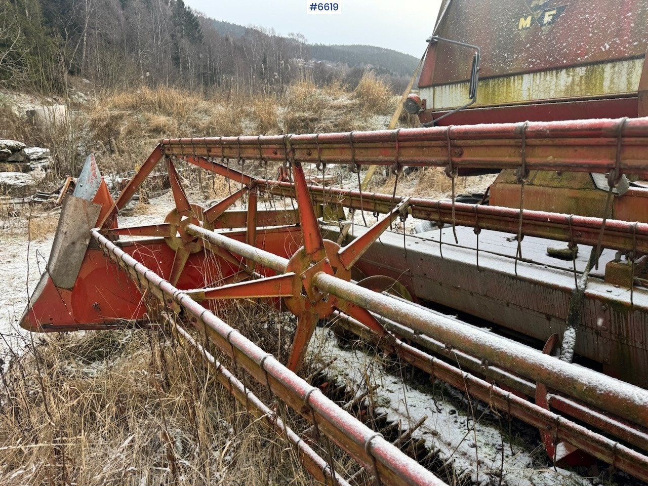 Θεριζοαλωνιστική μηχανή Massey Ferguson 487 Combine Harvester.: φωτογραφία 20 Θεριζοαλωνιστική μηχανή Massey Ferguson 487 Combine Harvester.: φωτογραφία 20