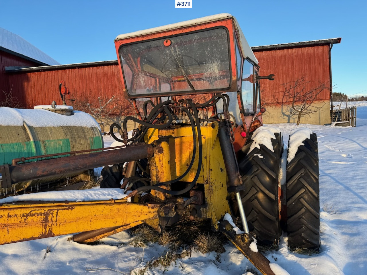 Τρακτέρ Nuffield 60 w/ Hymas Gravel Aggregate: φωτογραφία 8