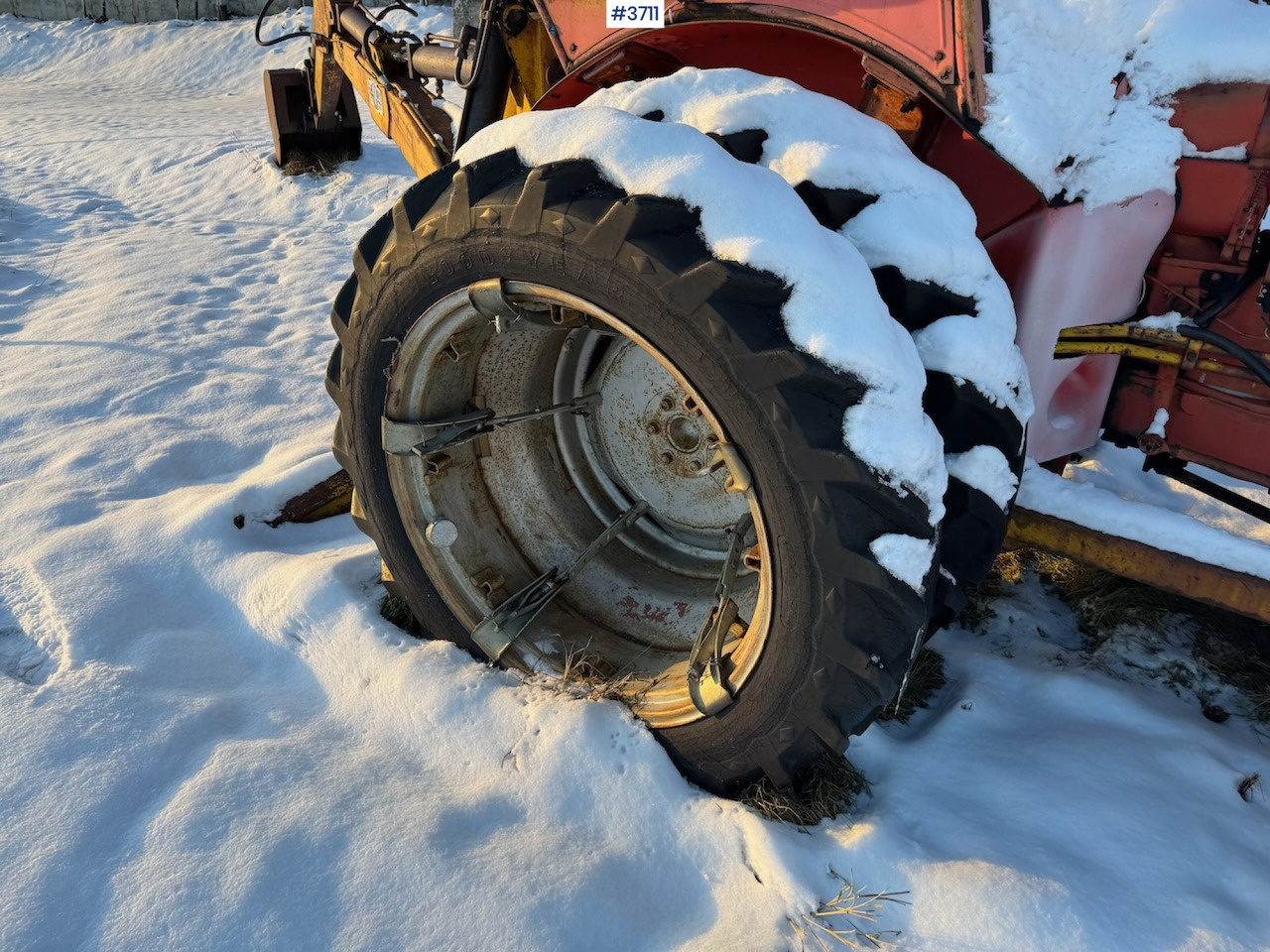 Τρακτέρ Nuffield 60 w/ Hymas Gravel Aggregate: φωτογραφία 12