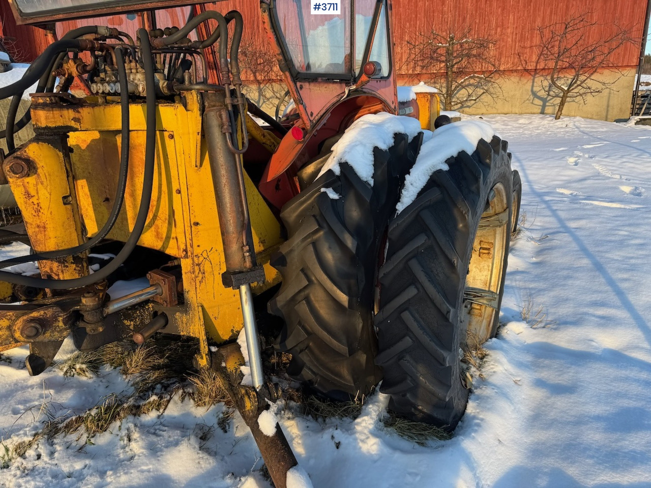 Τρακτέρ Nuffield 60 w/ Hymas Gravel Aggregate: φωτογραφία 10