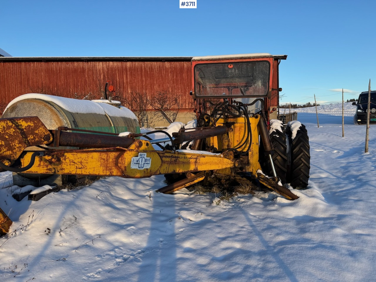 Τρακτέρ Nuffield 60 w/ Hymas Gravel Aggregate: φωτογραφία 9