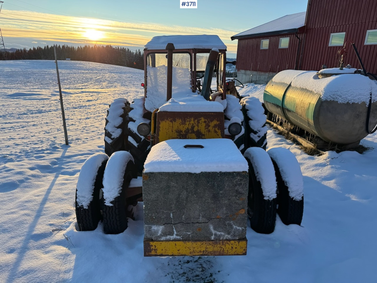 Τρακτέρ Nuffield 60 w/ Hymas Gravel Aggregate: φωτογραφία 7