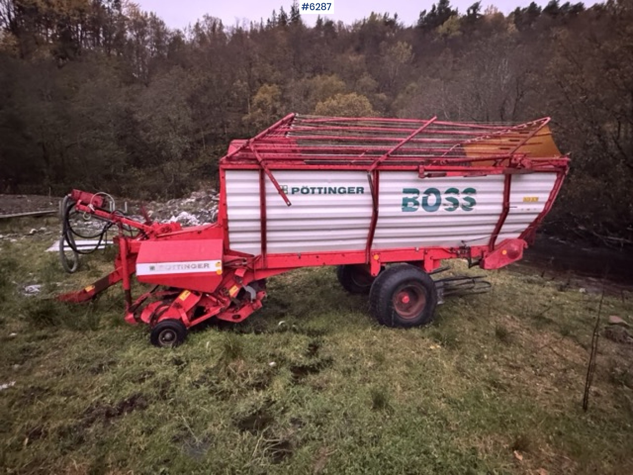 Pöttinger Boss Forage Wagon - Σανού και κτηνοτροφικά μηχανήματα: φωτογραφία 5 Pöttinger Boss Forage Wagon - Σανού και κτηνοτροφικά μηχανήματα: φωτογραφία 5