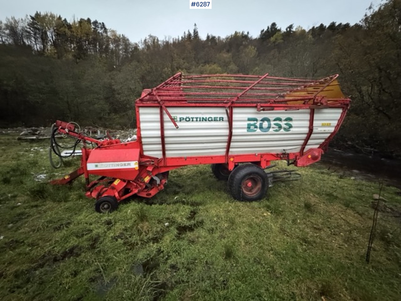 Pöttinger Boss Forage Wagon - Σανού και κτηνοτροφικά μηχανήματα: φωτογραφία 4 Pöttinger Boss Forage Wagon - Σανού και κτηνοτροφικά μηχανήματα: φωτογραφία 4