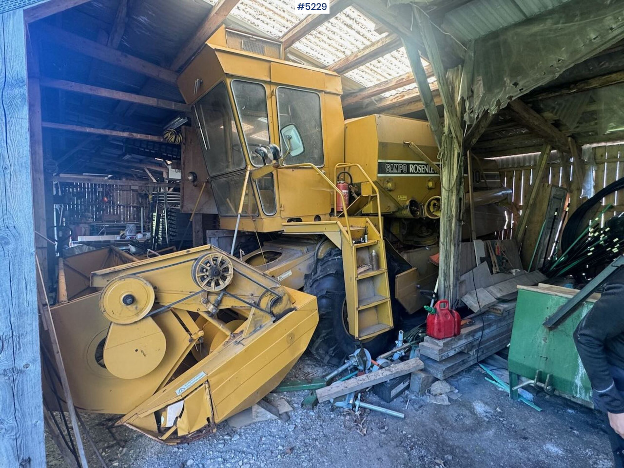 Sampo Rosenlew 500 - Θεριζοαλωνιστική μηχανή: φωτογραφία 2 Sampo Rosenlew 500 - Θεριζοαλωνιστική μηχανή: φωτογραφία 2
