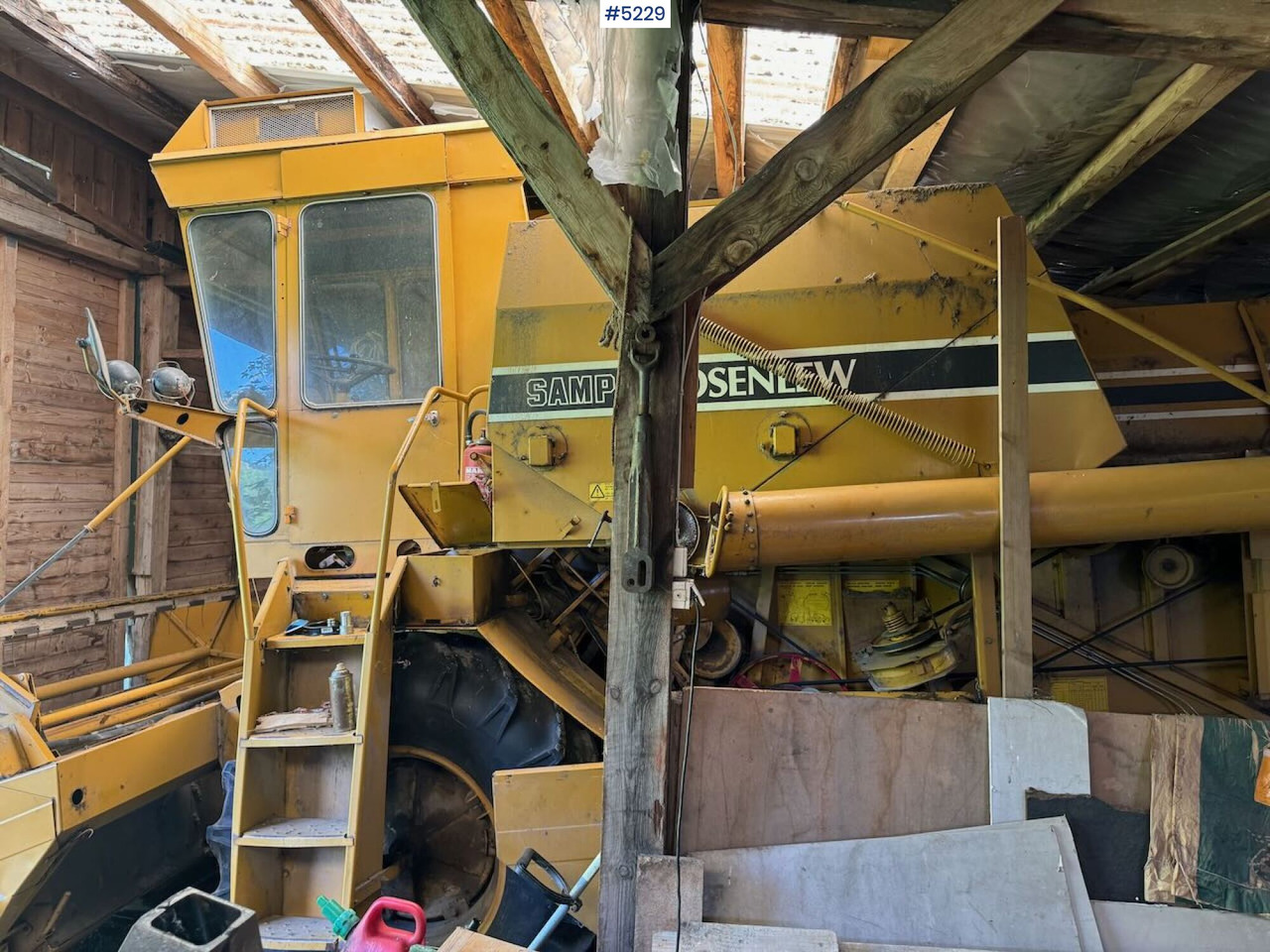 Sampo Rosenlew 500 - Θεριζοαλωνιστική μηχανή: φωτογραφία 4 Sampo Rosenlew 500 - Θεριζοαλωνιστική μηχανή: φωτογραφία 4