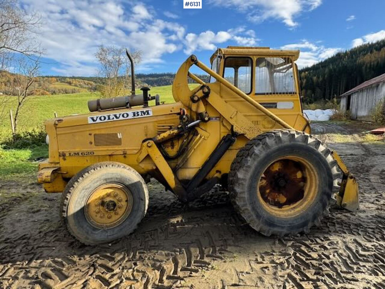 Volvo BM LM 620 rear loader with pallet forks and bucket. WATCH VIDEO! - Σπαστός φορτωτής: φωτογραφία 1 Volvo BM LM 620 rear loader with pallet forks and bucket. WATCH VIDEO! - Σπαστός φορτωτής: φωτογραφία 1
