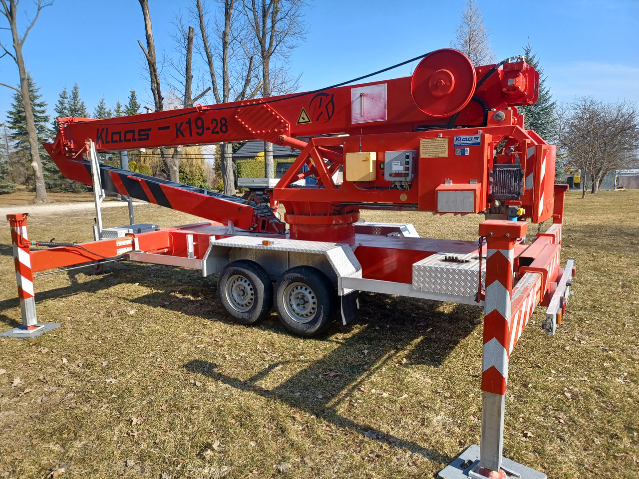 Klaas K19-28 - Γερανός: φωτογραφία 1 Klaas K19-28 - Γερανός: φωτογραφία 1