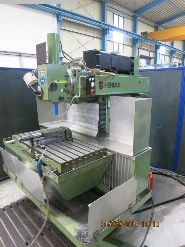 HERMLE UWF 1000 - Μηχανή φρεζαρίσματος: φωτογραφία 4 HERMLE UWF 1000 - Μηχανή φρεζαρίσματος: φωτογραφία 4