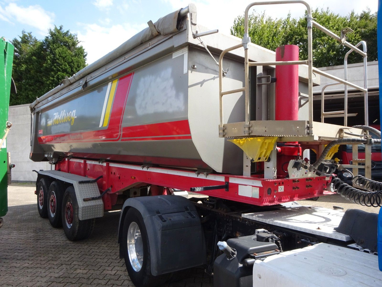 Langendorf Kippauflieger mit 3 Achsen Stahl - Επικαθήμενο ανατρεπόμενο: φωτογραφία 5 Langendorf Kippauflieger mit 3 Achsen Stahl - Επικαθήμενο ανατρεπόμενο: φωτογραφία 5