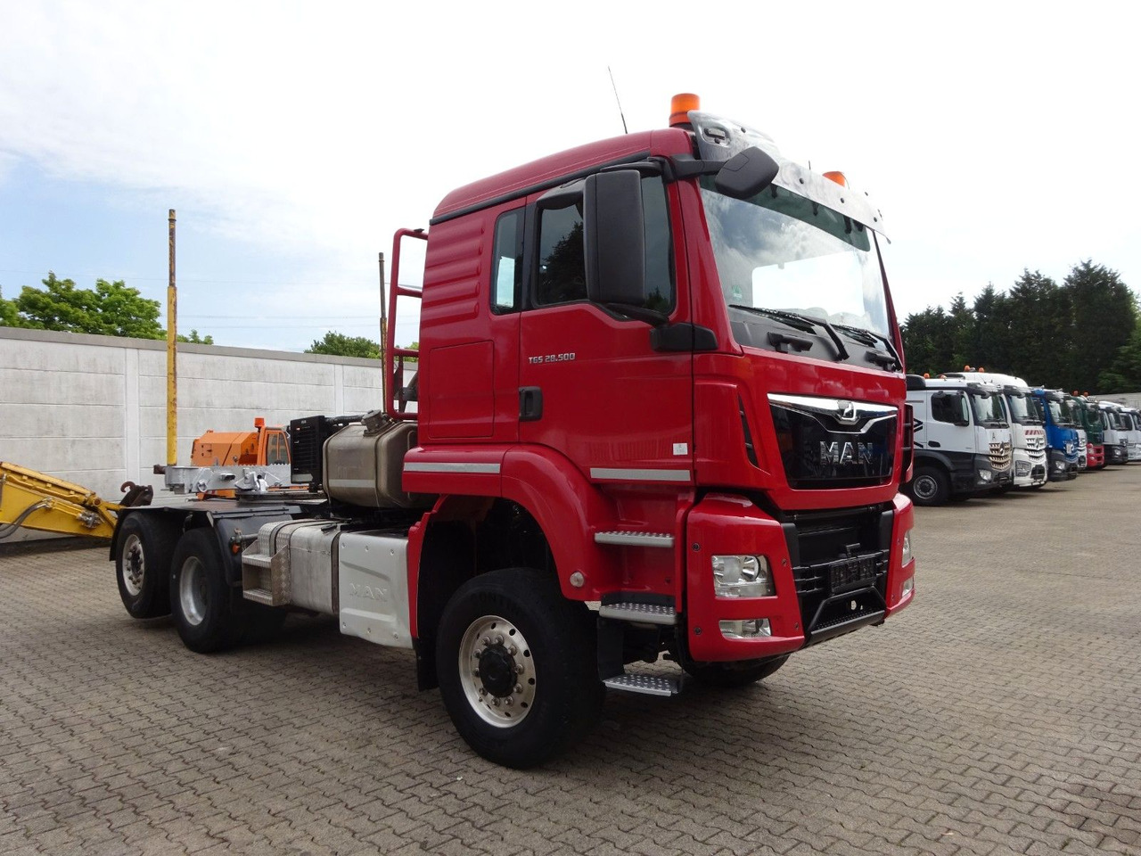 Τράκτορας MAN 28.500 TGS mit Lift+Lenkachse Allrad: φωτογραφία 9