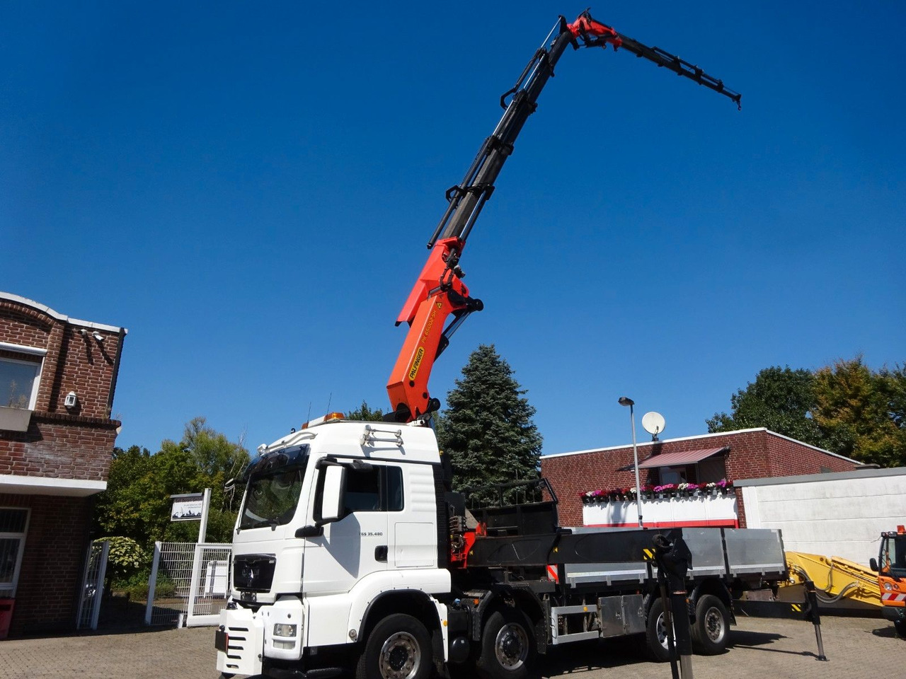MAN 35.480 HYDRO TGS Pritsche + PK 65002 Kran 8x2-4 - Φορτηγό με γερανό: φωτογραφία 2 MAN 35.480 HYDRO TGS Pritsche + PK 65002 Kran 8x2-4 - Φορτηγό με γερανό: φωτογραφία 2