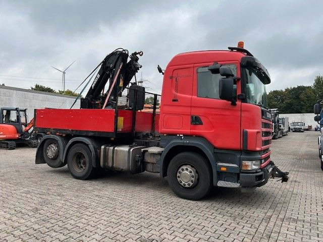 Scania 124 L 470 Pritsche + MKG HLK 201 HP 6x2 - Φορτηγό με ανοιχτή καρότσα, Φορτηγό με γερανό: φωτογραφία 5 Scania 124 L 470 Pritsche + MKG HLK 201 HP 6x2 - Φορτηγό με ανοιχτή καρότσα, Φορτηγό με γερανό: φωτογραφία 5