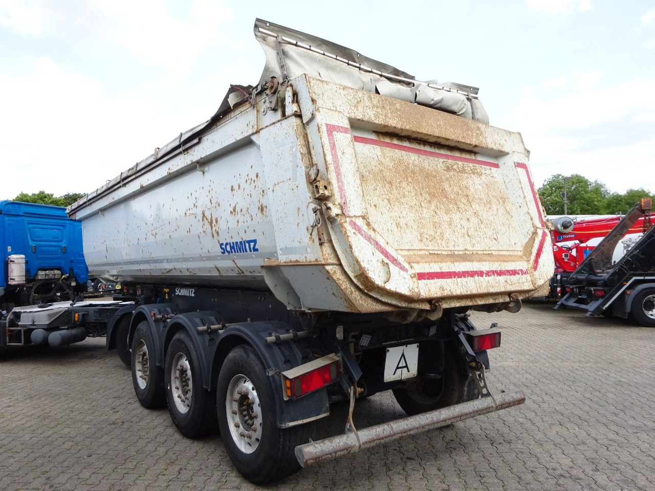 Schmitz Cargobull SGF S3 Kipp Auflieger Mulde mit 3 Achsen - Επικαθήμενο ανατρεπόμενο: φωτογραφία 3 Schmitz Cargobull SGF S3 Kipp Auflieger Mulde mit 3 Achsen - Επικαθήμενο ανατρεπόμενο: φωτογραφία 3