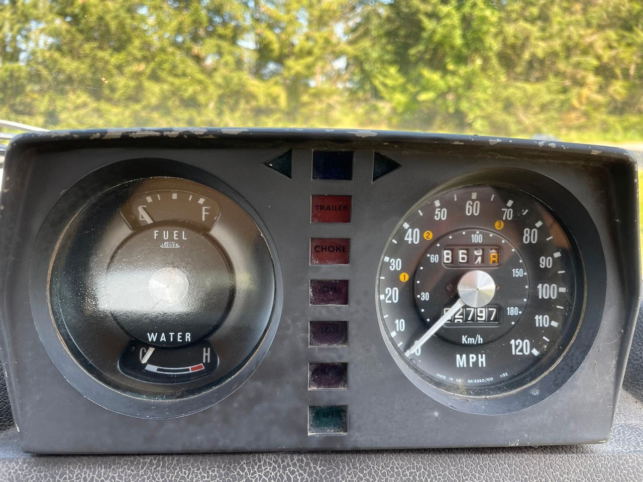 SUV Land Rover Range Rover Classic Suffix A: φωτογραφία 18