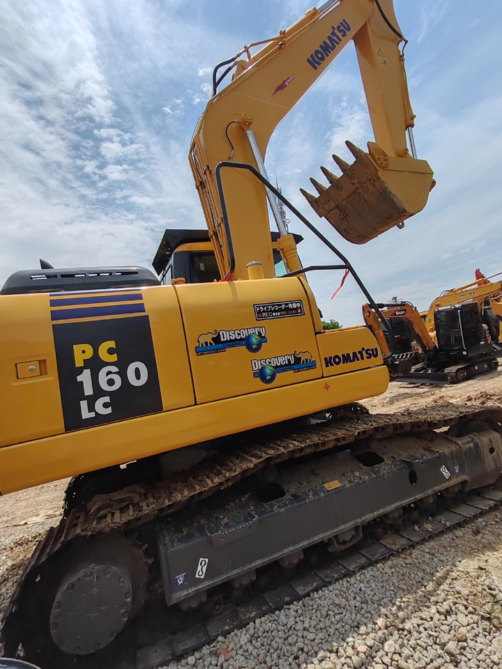Ερπυστριοφόρος εκσκαφέας KOMATSU PC160: φωτογραφία 7 Ερπυστριοφόρος εκσκαφέας KOMATSU PC160: φωτογραφία 7