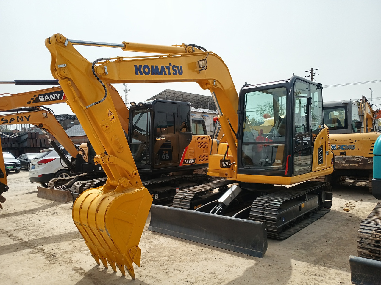 KOMATSU PC60-8 - Ερπυστριοφόρος εκσκαφέας: φωτογραφία 2 KOMATSU PC60-8 - Ερπυστριοφόρος εκσκαφέας: φωτογραφία 2