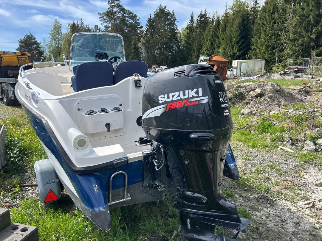19 fots Båt Viksund Marlin 600 + båtmotor Suzuki 90 Hk - Άλλα μηχανήματα: φωτογραφία 4 19 fots Båt Viksund Marlin 600 + båtmotor Suzuki 90 Hk - Άλλα μηχανήματα: φωτογραφία 4