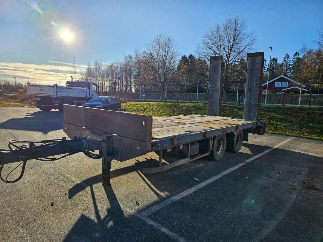 2006 Maskinhenger Zrust Trailer Zpt-18 EU-godkjent - Ρυμούλκα με χαμηλό δάπεδο: φωτογραφία 1 2006 Maskinhenger Zrust Trailer Zpt-18 EU-godkjent - Ρυμούλκα με χαμηλό δάπεδο: φωτογραφία 1