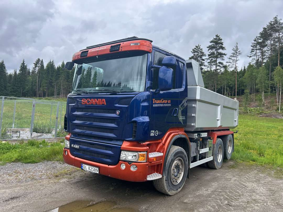 2008 Lastebil/dumper SCANIA R 420 CB6X2HNA EU-godkjent - Φορτηγό ανατρεπόμενο: φωτογραφία 1 2008 Lastebil/dumper SCANIA R 420 CB6X2HNA EU-godkjent - Φορτηγό ανατρεπόμενο: φωτογραφία 1