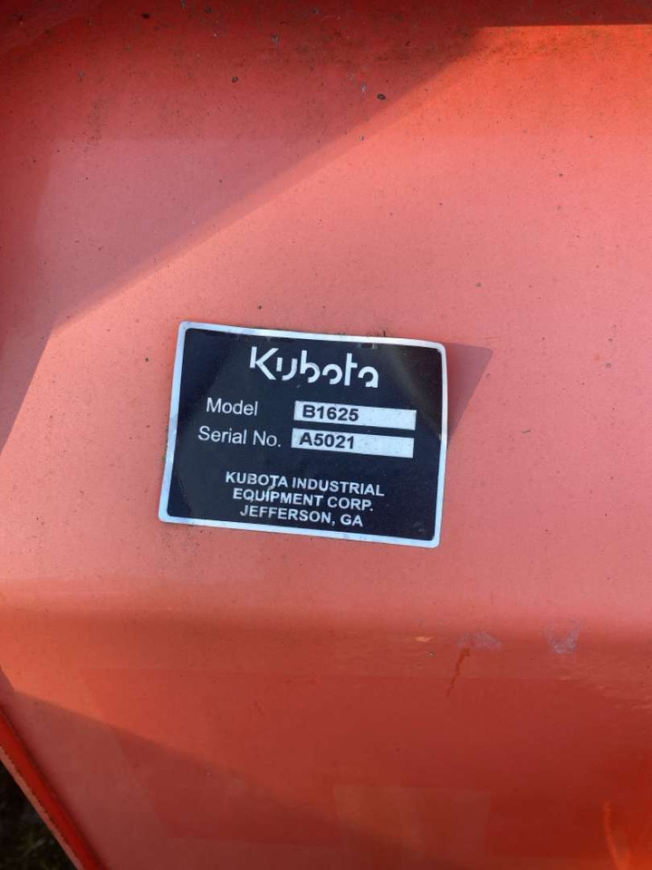 Kubota B1625 skuffe - Παρελκόμενα: φωτογραφία 5 Kubota B1625 skuffe - Παρελκόμενα: φωτογραφία 5