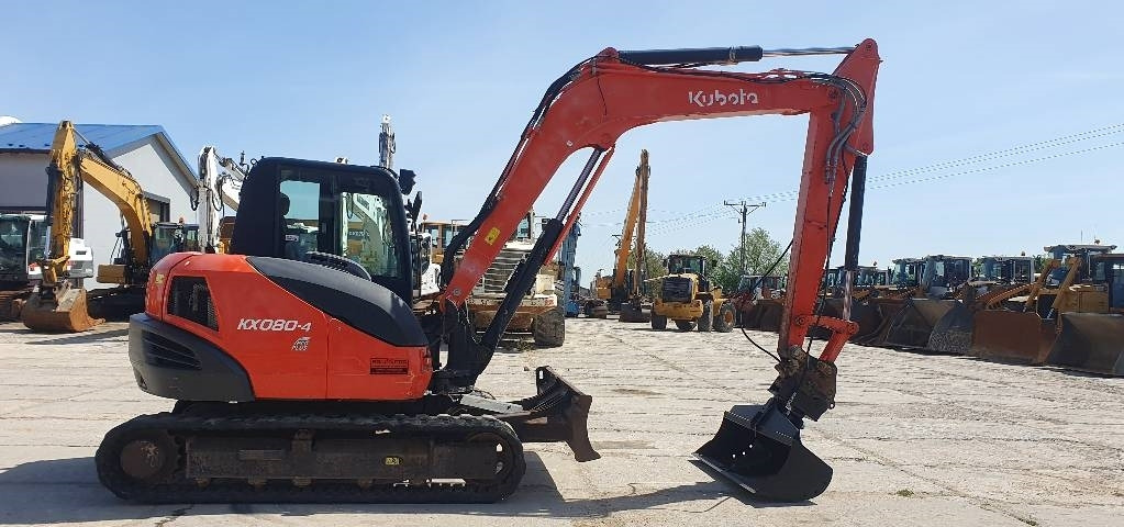Kubota KX 080-4 - Μίνι εκσκαφέας: φωτογραφία 5 Kubota KX 080-4 - Μίνι εκσκαφέας: φωτογραφία 5