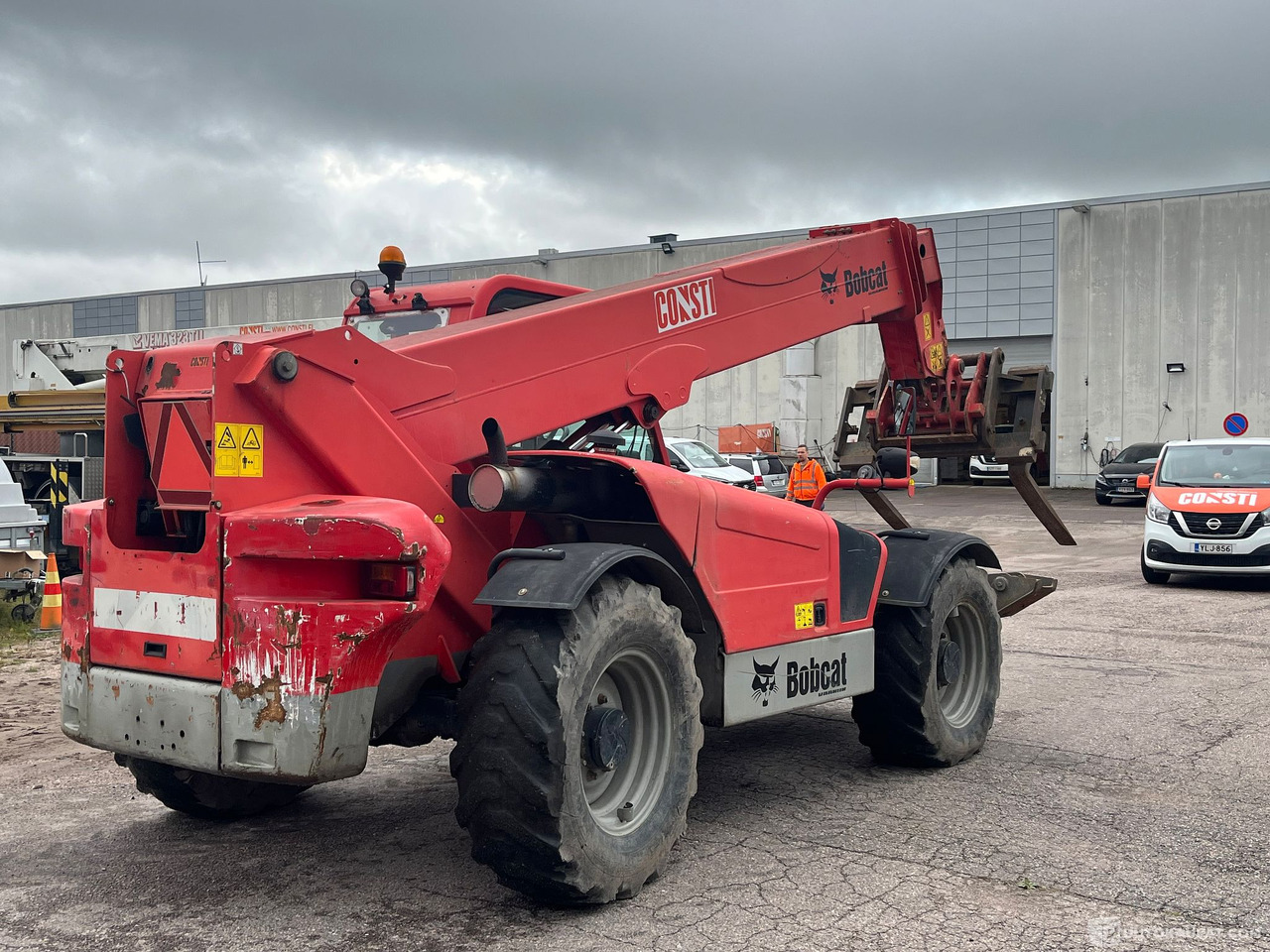 Bobcat T40170, Kurottaja korjattavaksi, 2011, Vantaa - Τηλεσκοπικός φορτωτής: φωτογραφία 5 Bobcat T40170, Kurottaja korjattavaksi, 2011, Vantaa - Τηλεσκοπικός φορτωτής: φωτογραφία 5