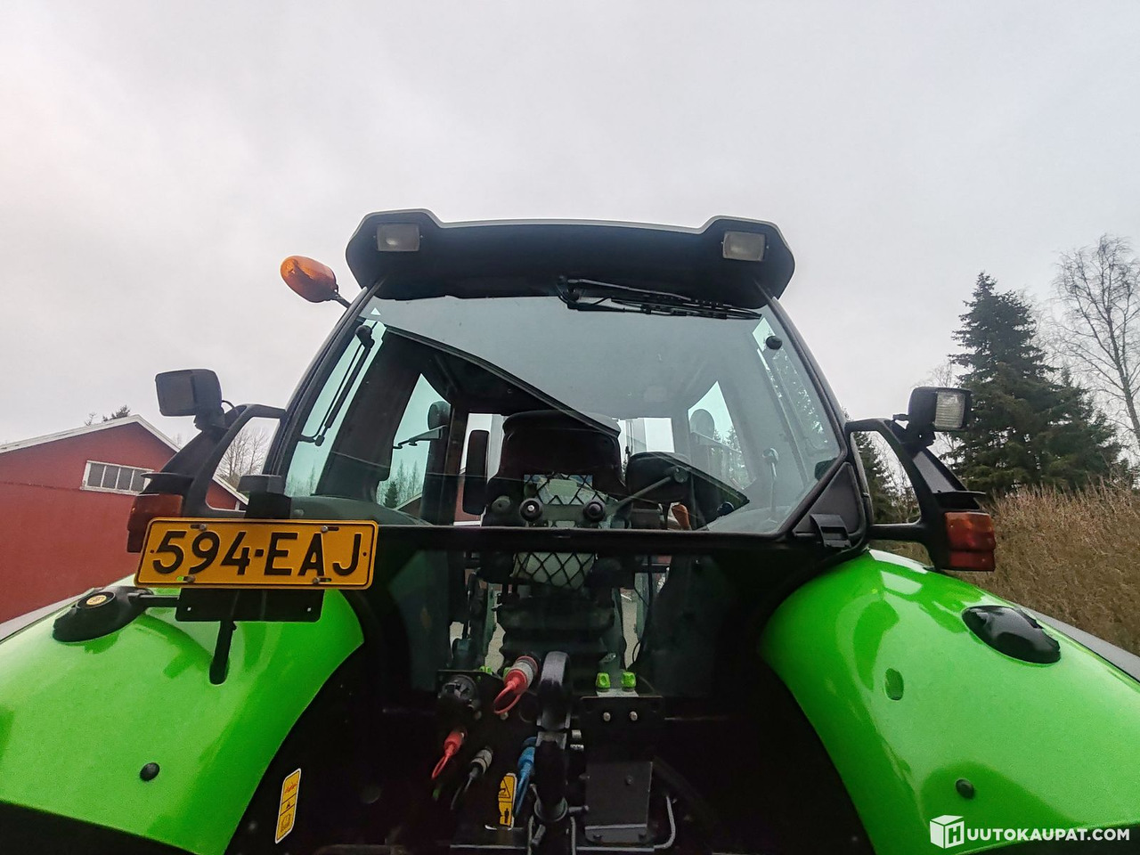Τρακτέρ Deutz-Fahr Agrotron M620 DCR tractor with front loader, 4,736 h, 2012, Huittinen: φωτογραφία 30