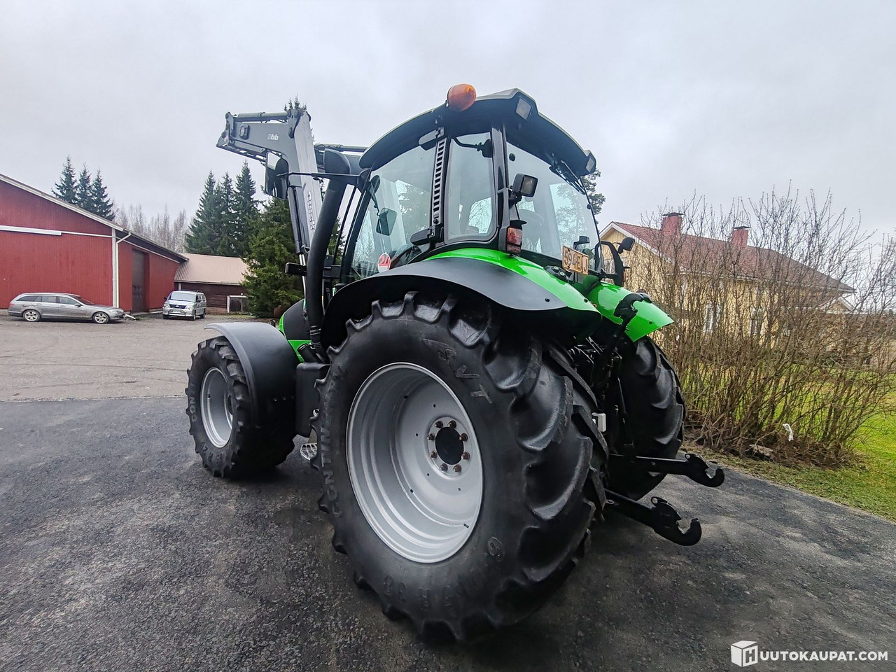 Τρακτέρ Deutz-Fahr Agrotron M620 DCR tractor with front loader, 4,736 h, 2012, Huittinen: φωτογραφία 9