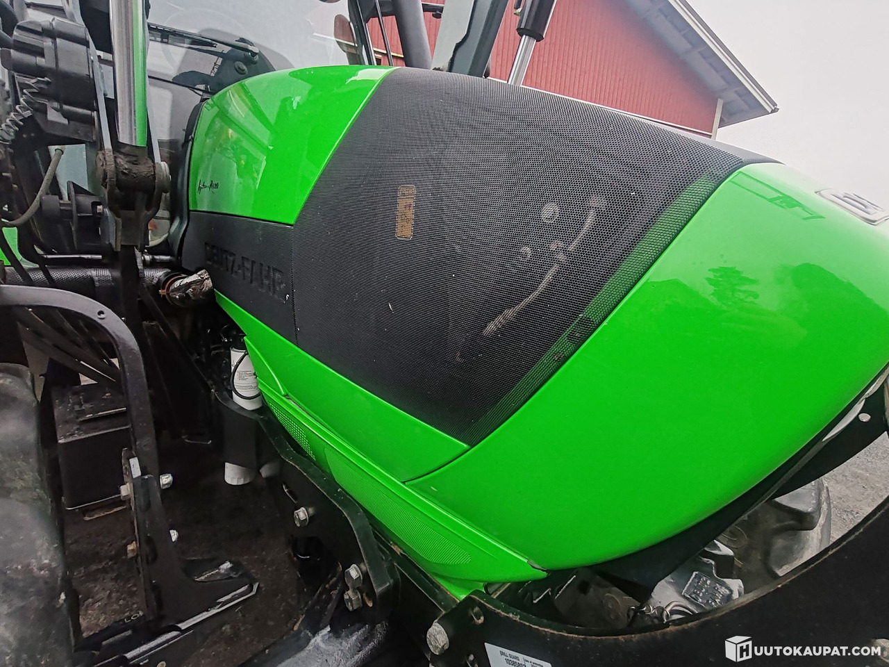 Τρακτέρ Deutz-Fahr Agrotron M620 DCR tractor with front loader, 4,736 h, 2012, Huittinen: φωτογραφία 24